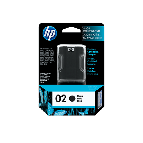 HP 02 NEGRO